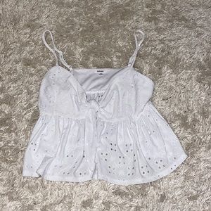 white top from garage size small!